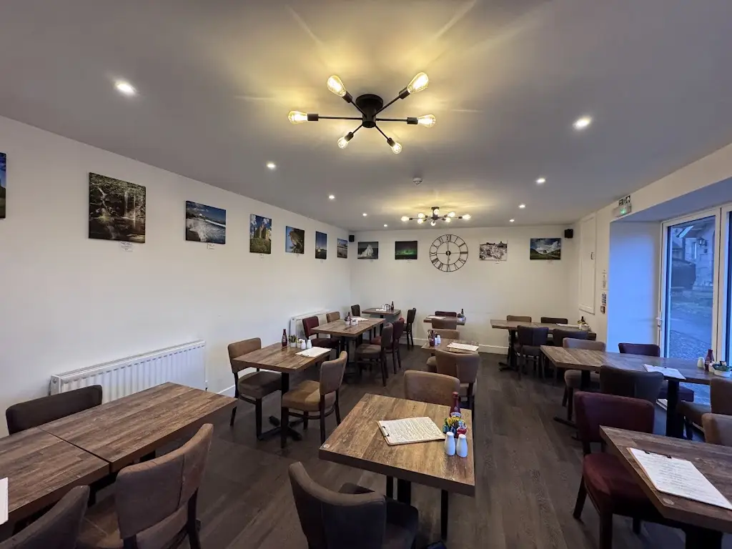 The Courtyard restaurant in Beadnell