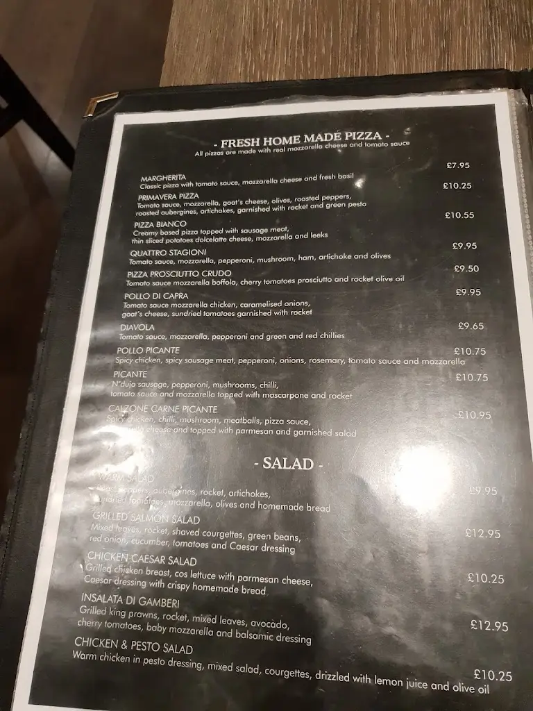 Menu_Gambero D'oro Benfleet_South Benfleet_image_4