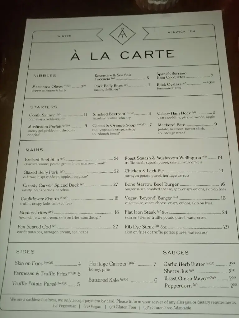 Menu_Adam and Eve_Alnwick_image_1