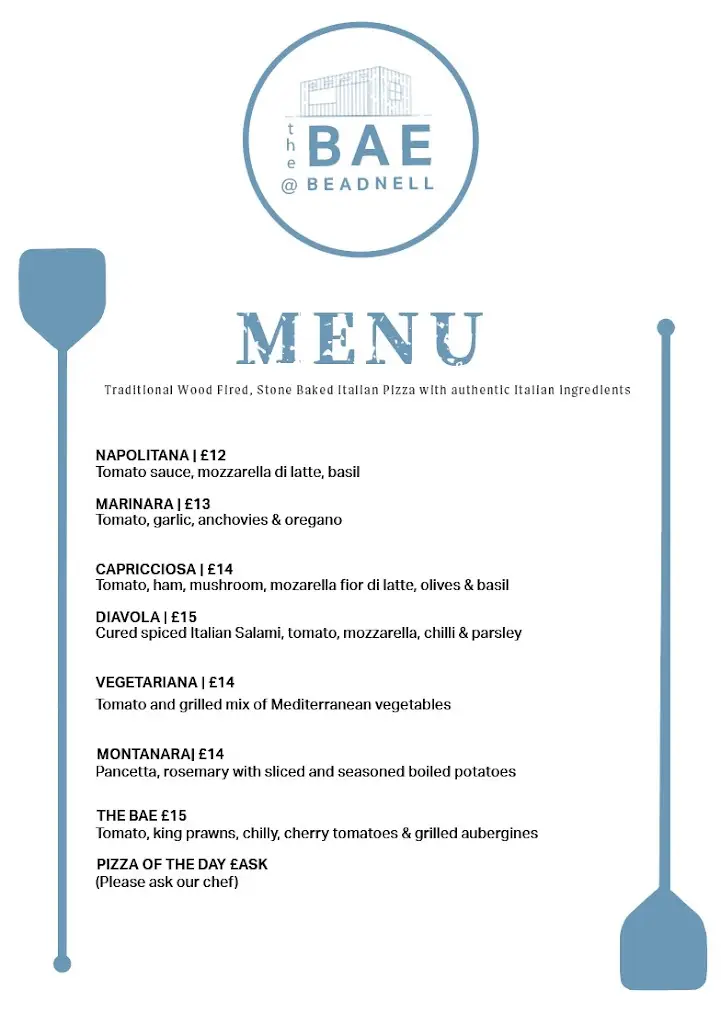 Menu_The BAE @ Beadnell_Beadnell_image_1