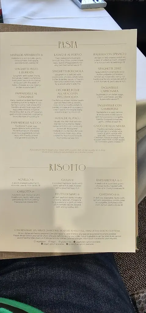 Menü_Ziniz Restaurant & Wine Bar_Bawtry_Bild_3