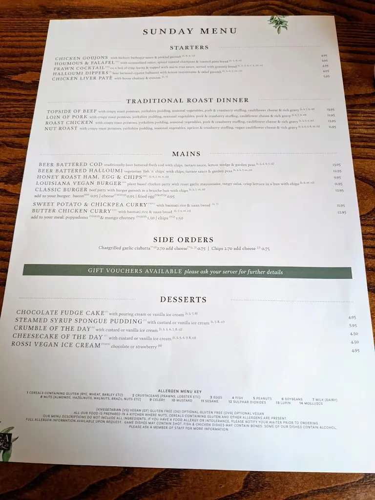 Menu_The Exchange Bar & Kitchen_Southchurch Village_image_1