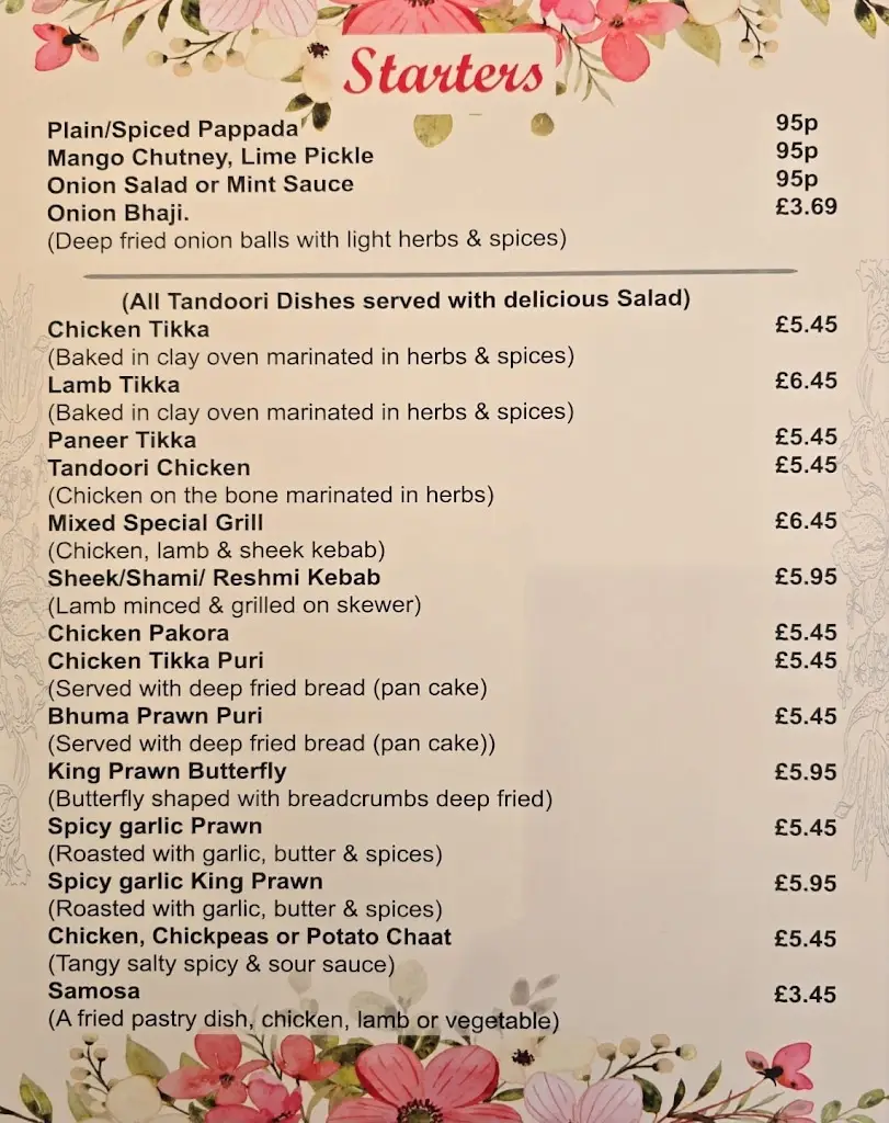 Menu_The Sultan Lounge_Southchurch Village_imagen_2