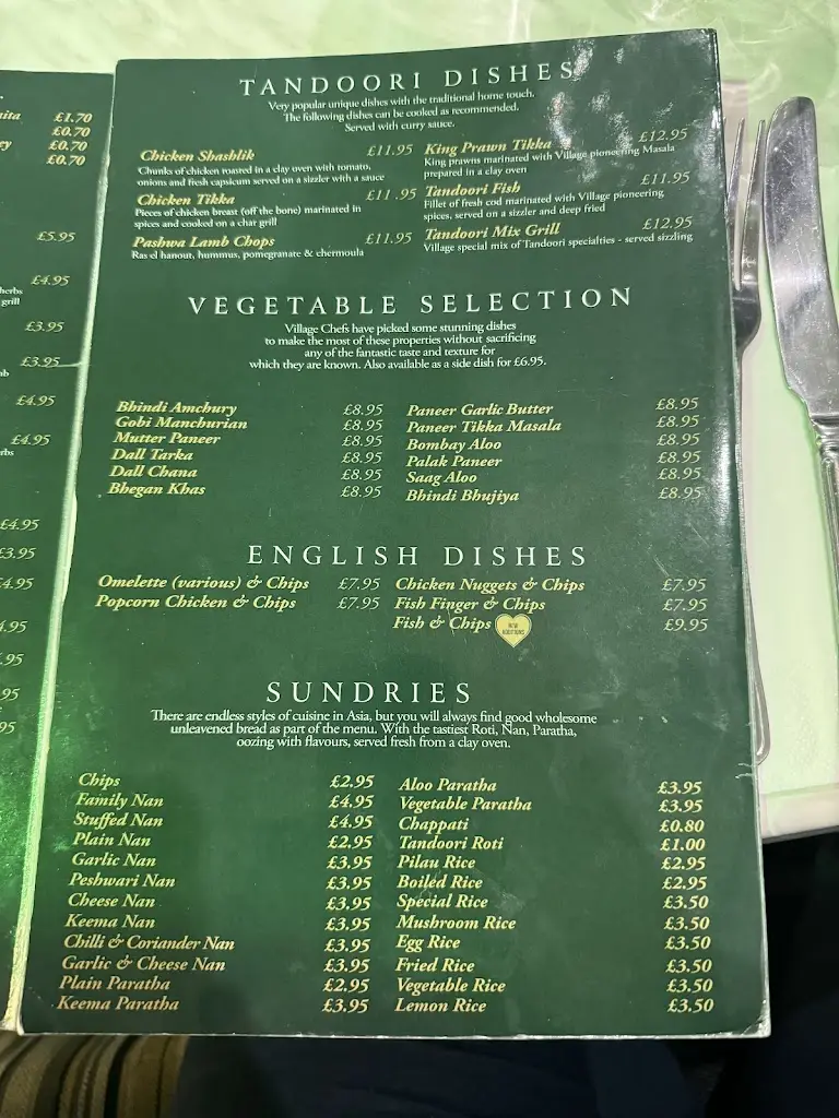 Menu_Village Restaurant_Sowerby Bridge_image_3