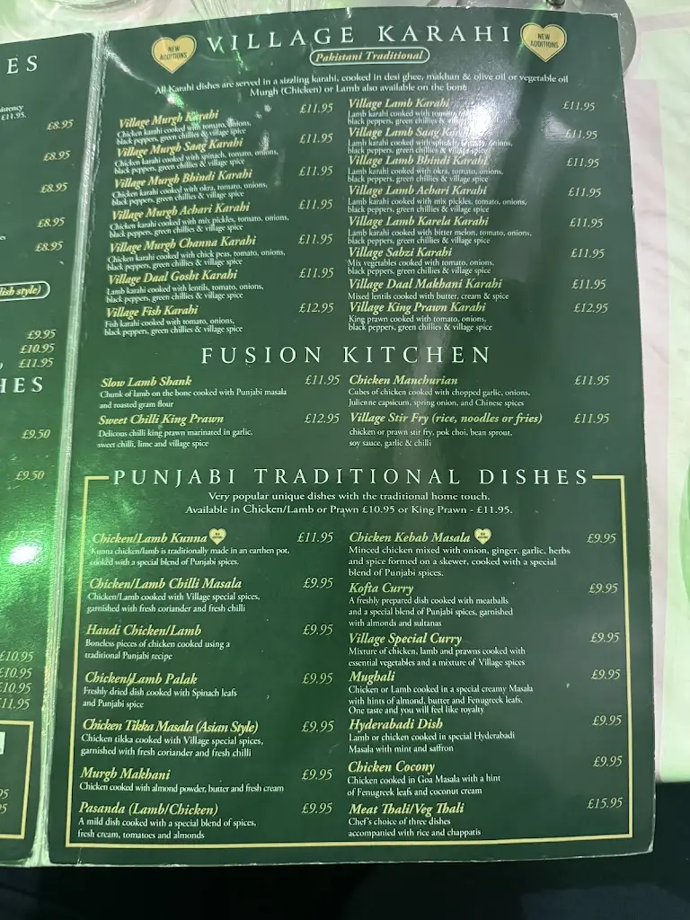 Menu_Village Restaurant_Sowerby Bridge_image_4