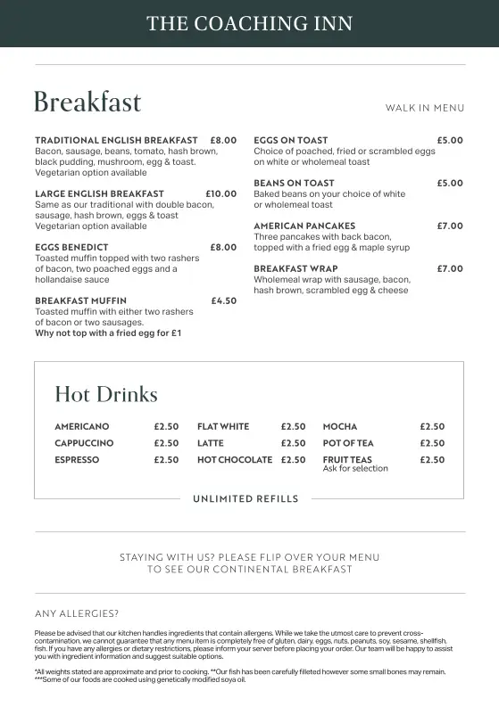 Menu_The Coaching Inn_South Molton_image_1