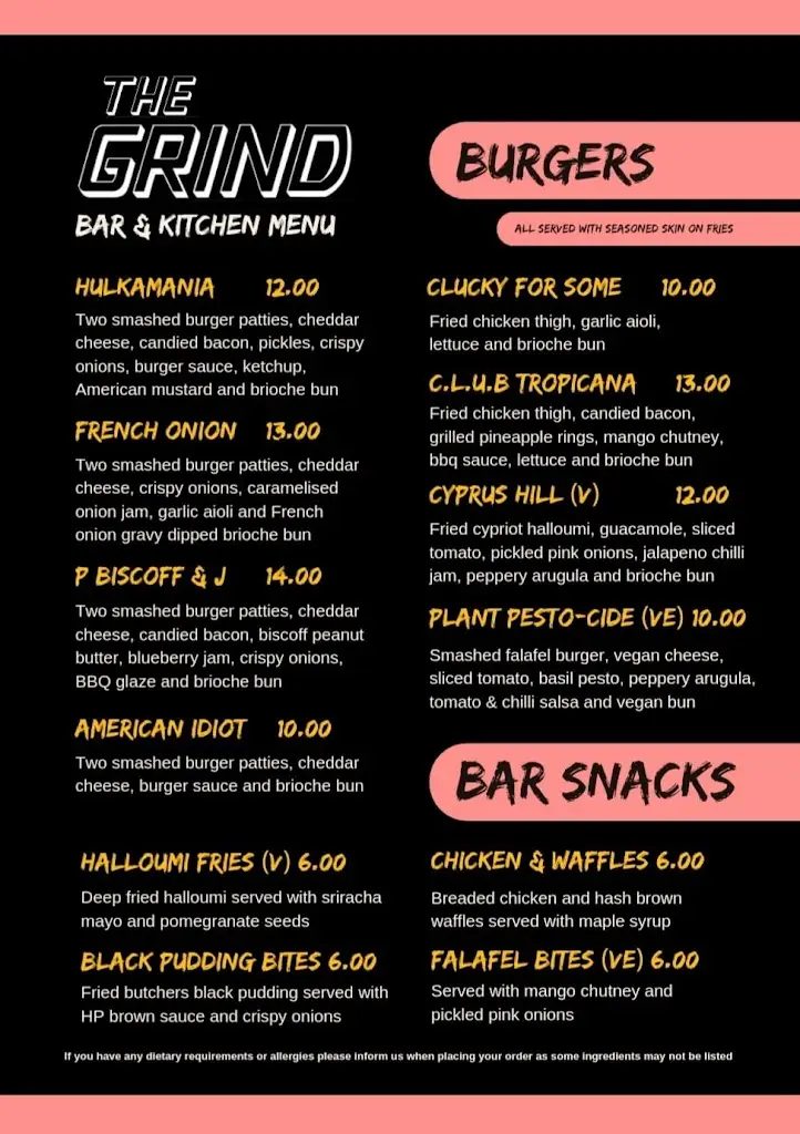 Menu_The Grind Bar And Kitchen_Spennymoor_image_3