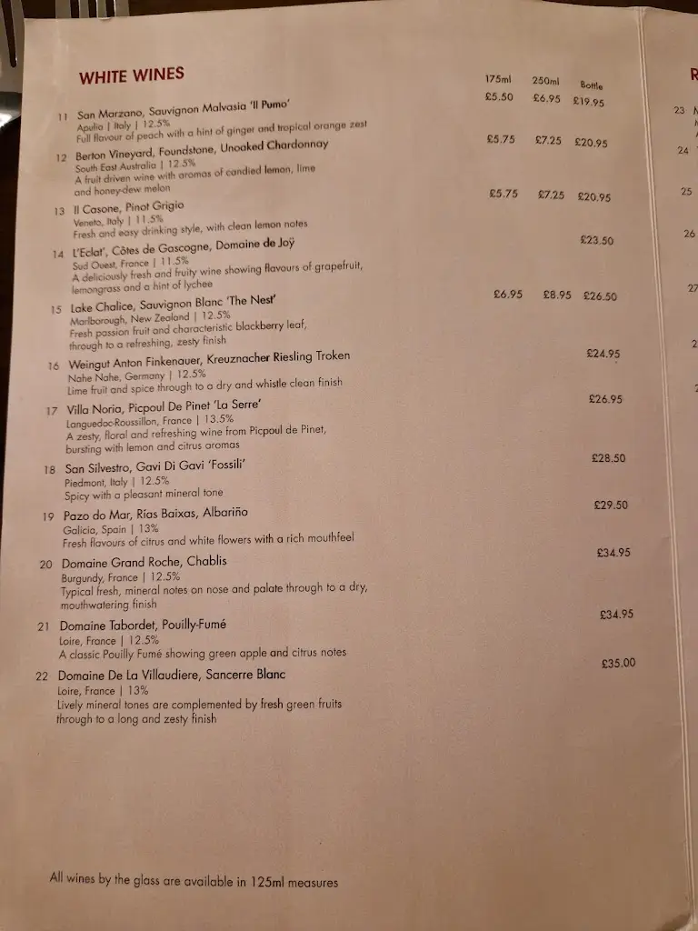 Menu_The Royal Mail Cart_Spalding_image_3