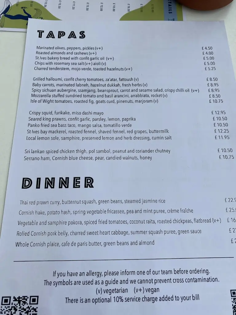 Menu_Porthmeor Beach Cafe_St Ives_immagine_3