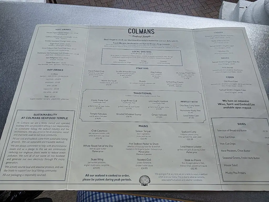 Menu_Colmans Seafood Temple_South Tyneside_image_1