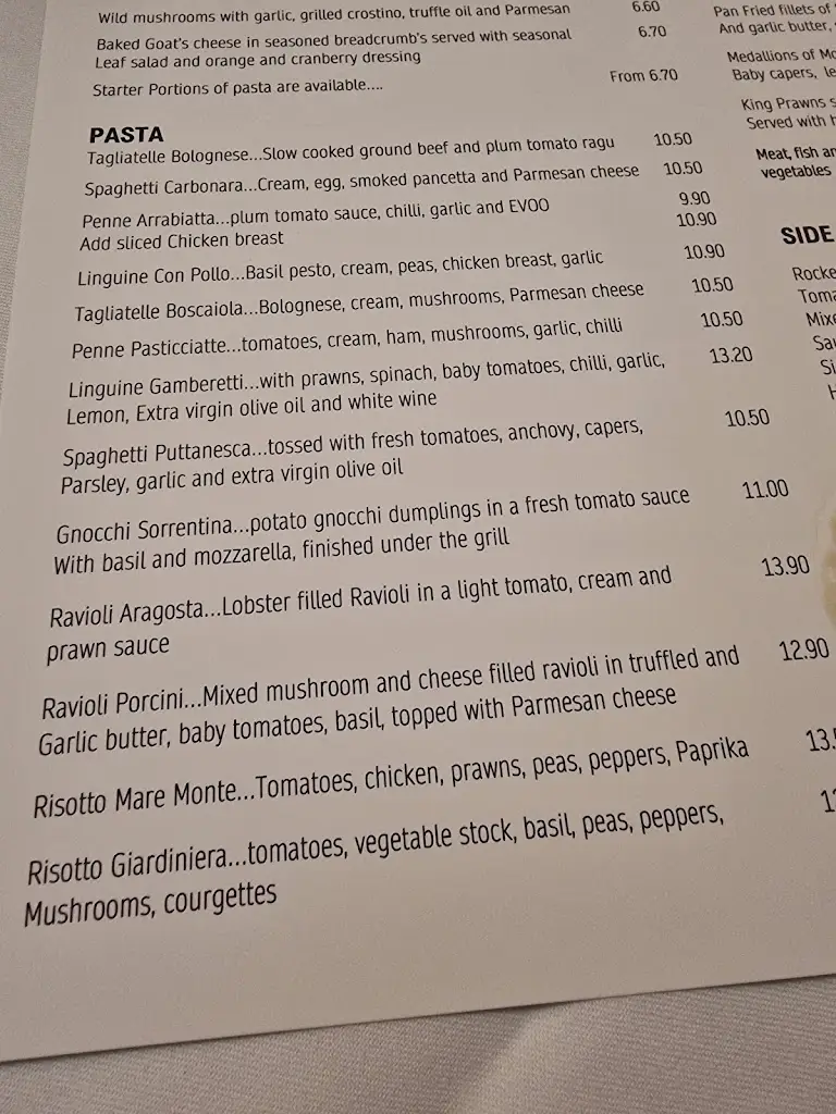 Menu_Ristorante Bravi_South Tyneside_image_1
