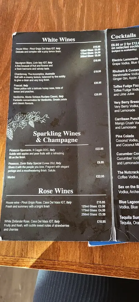 Menu_Sambuca South Shields_South Tyneside_image_2