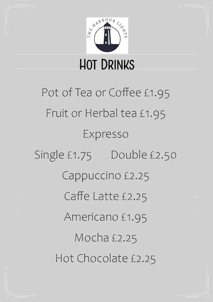 Menu_Harbour Lights Inn_South Tyneside_image_4