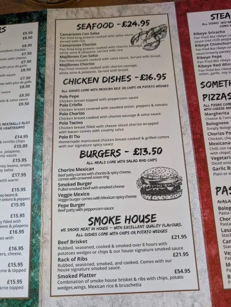 Menu_El Tio Latin Restaurant_South Tyneside_image_2