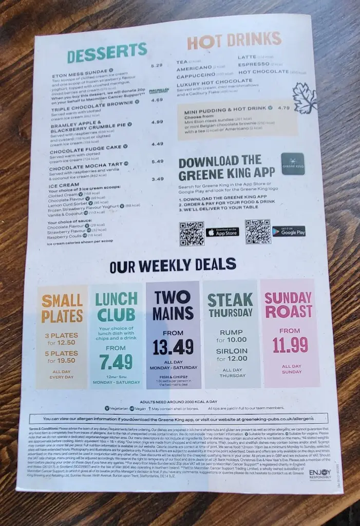 Menu_Bamburgh_South Tyneside_image_2