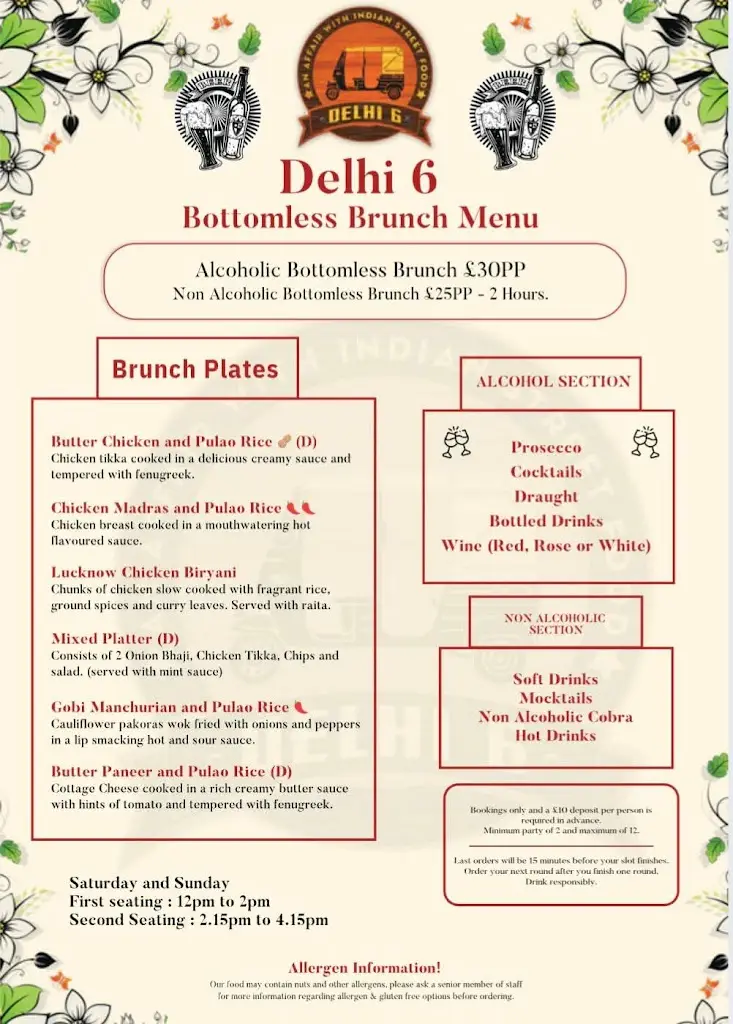 Menu_Delhi 6_South Tyneside_image_3