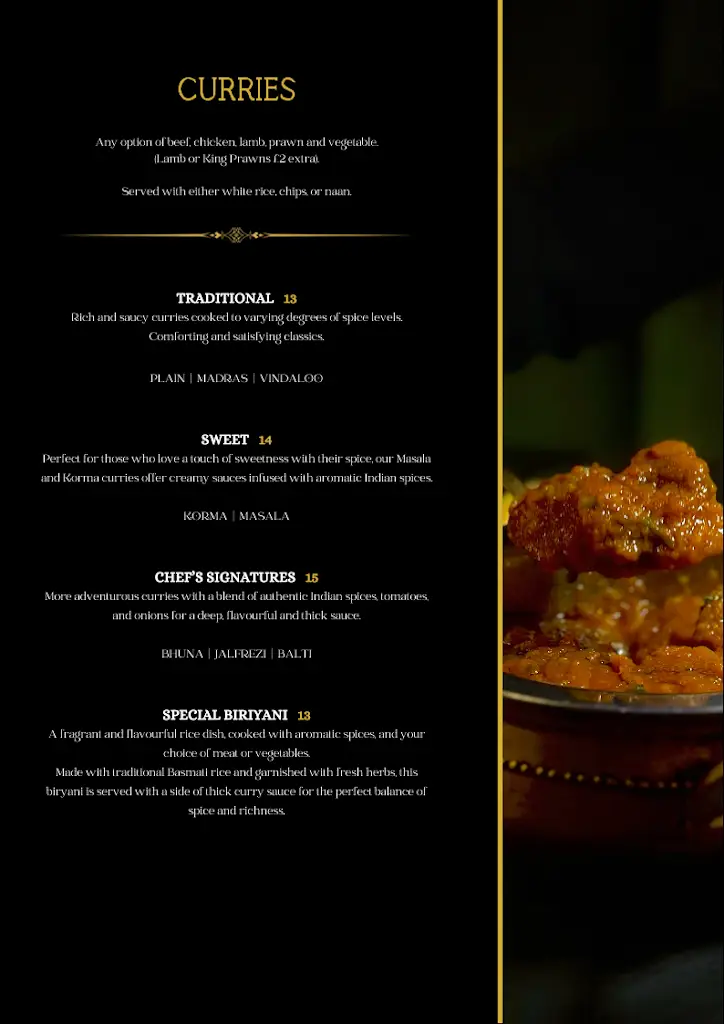 Menu_The Chamber Restaurant_South Tyneside_image_2