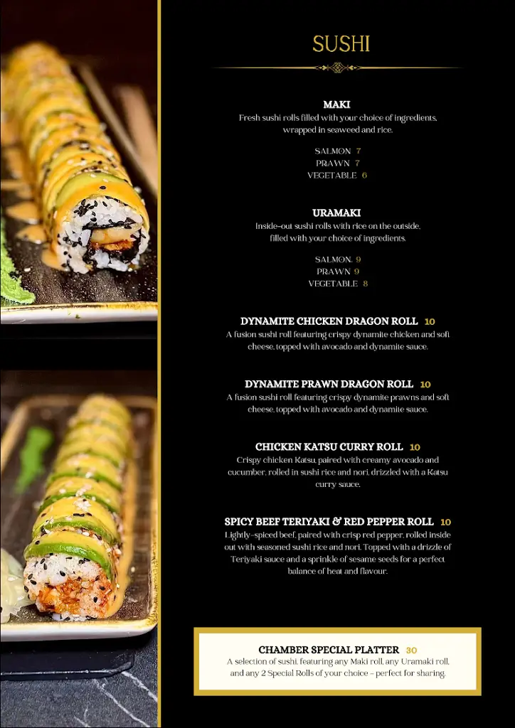 Menu_The Chamber Restaurant_South Tyneside_image_4