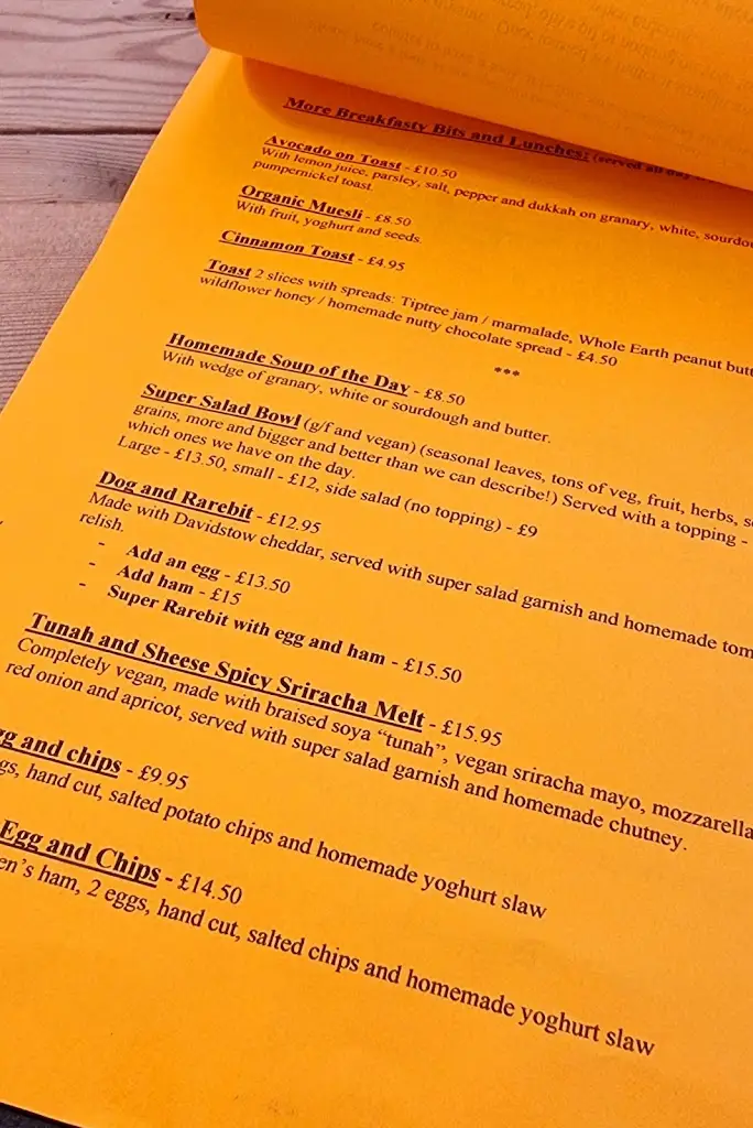 Menu_Cafe Dog & Rabbit_St Just_image_1