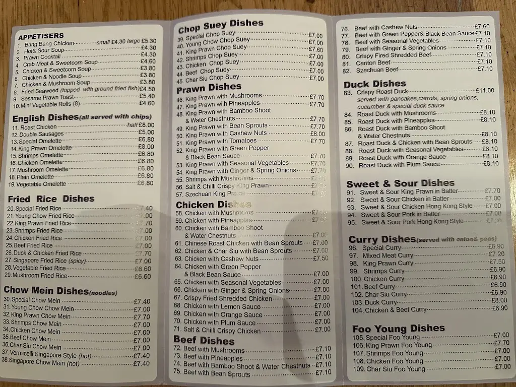 Menu_Red Star_St Just_image_2