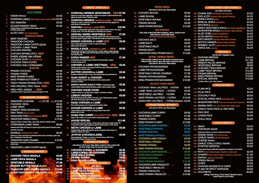 Menu_Masala hut_Spilsby_immagine_1