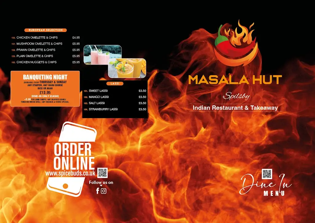 Menu_Masala hut_Spilsby_immagine_4