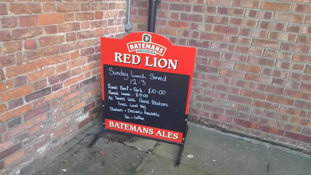 Menu_The Red Lion_Spilsby_image_1