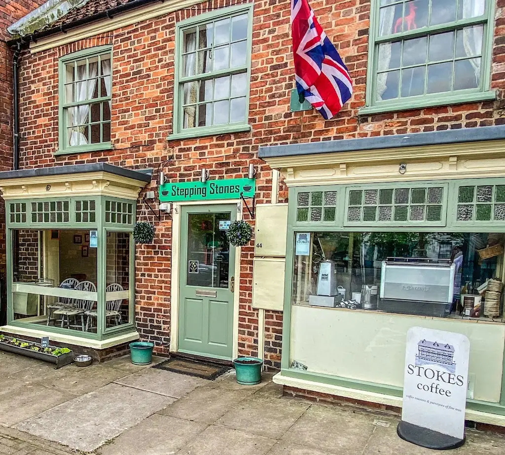 Stepping Stones Cafe restaurant in Spilsby