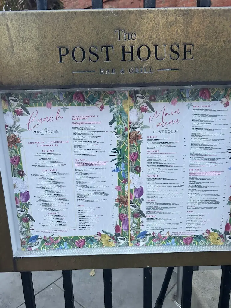 Menu_The Post House Bar & Grill_Staffordshire_image_2