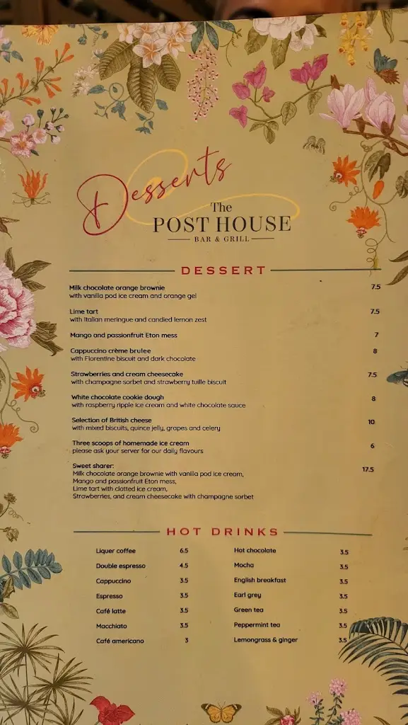 Menu_The Post House Bar & Grill_Staffordshire_image_3
