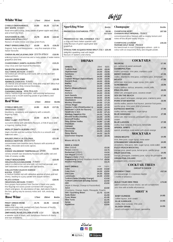 Menu_Anatolian Palace_Stafford_immagine_1