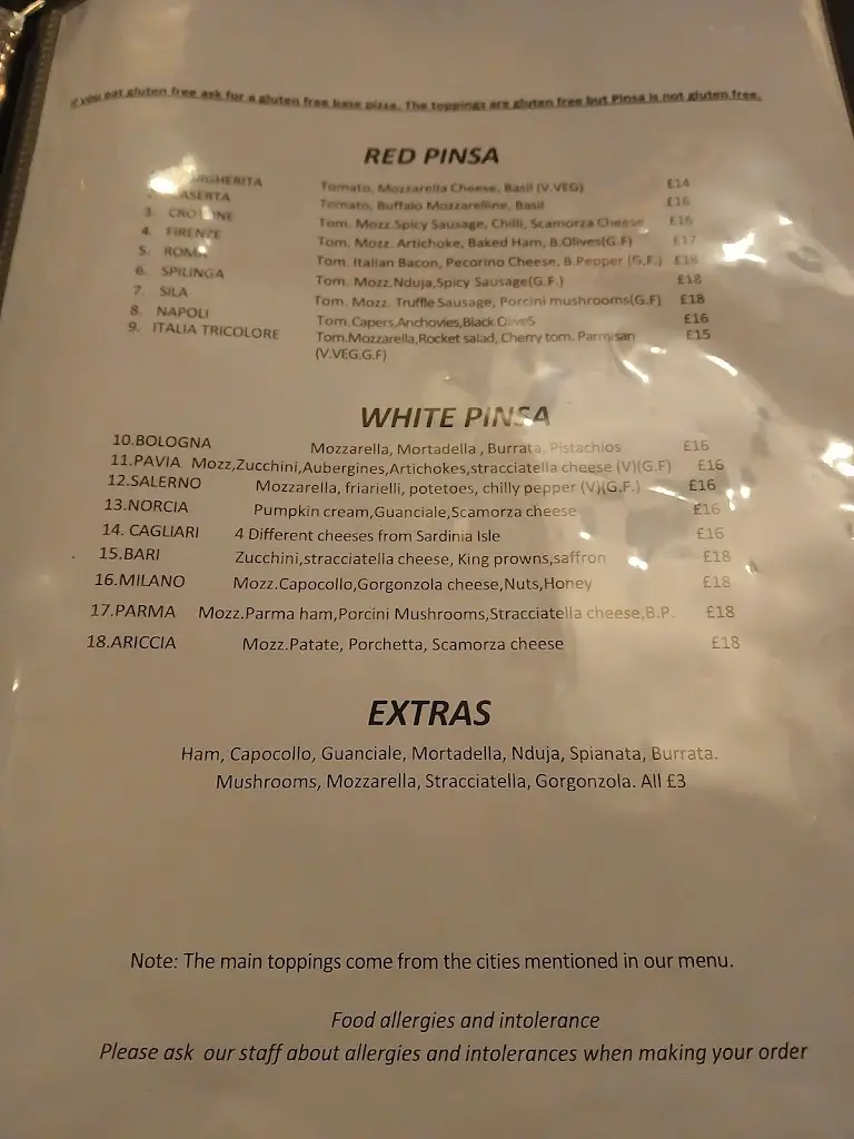 Menu_Pinsarkè_Southsea_image_1