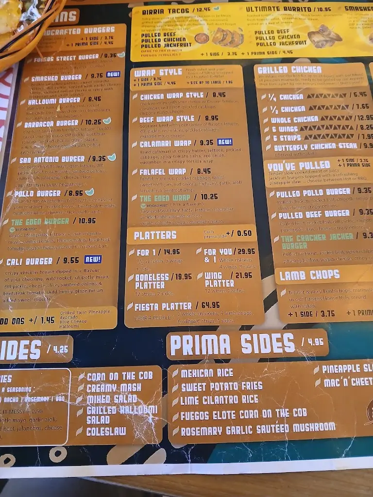 Menu_Fuegos Street_Southsea_image_4