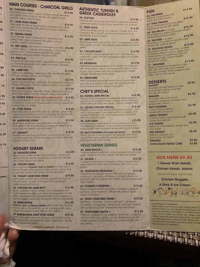 Menu_Agora Restaurant_Southsea_image_3