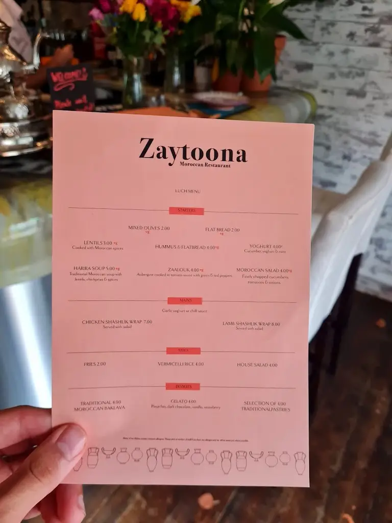 Menu_Zaytoona Moroccan Restaurant_Southsea_image_1