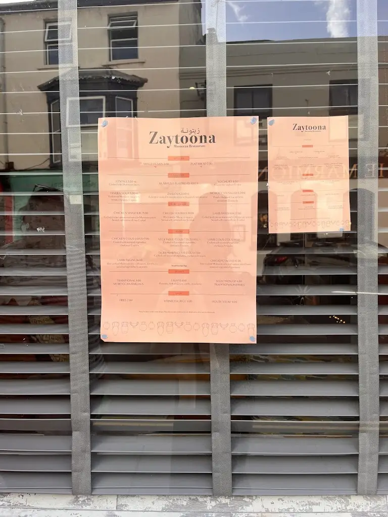 Menu_Zaytoona Moroccan Restaurant_Southsea_image_2