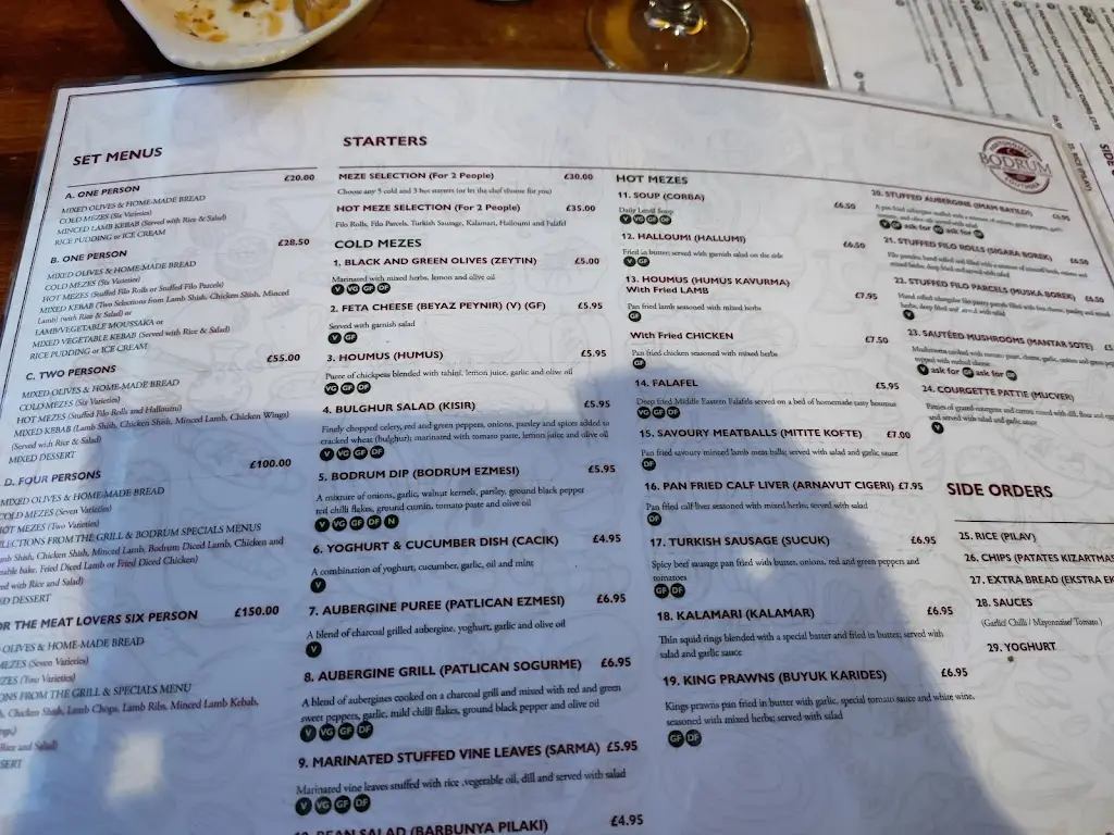 Menu_Bodrum Restaurant_Southsea_image_4