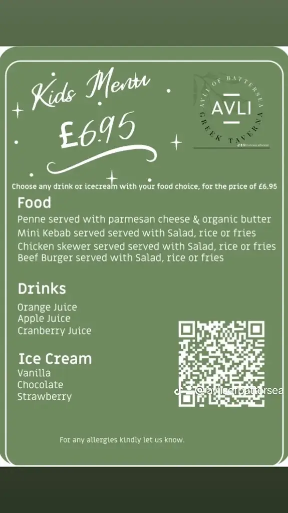 Menu_Avli of Battersea_Battersea_image_3