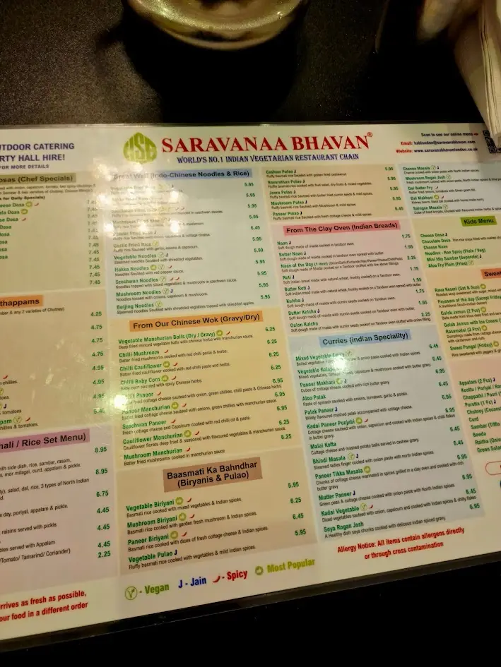 Amar SD_Saravanaa Bhavan Southall_Southall_review