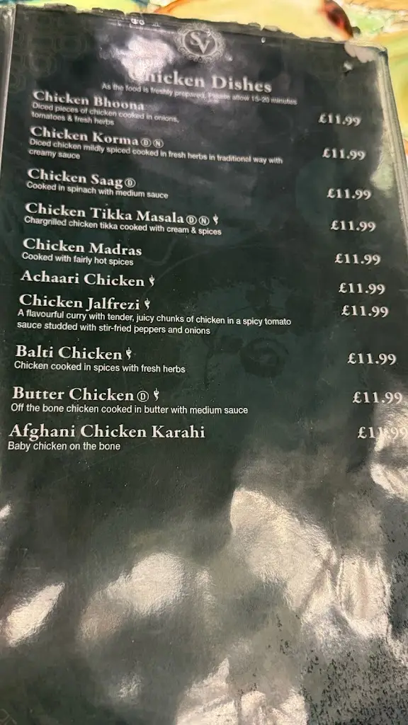 Menu_Spice Village Southall_Southall_imagen_1