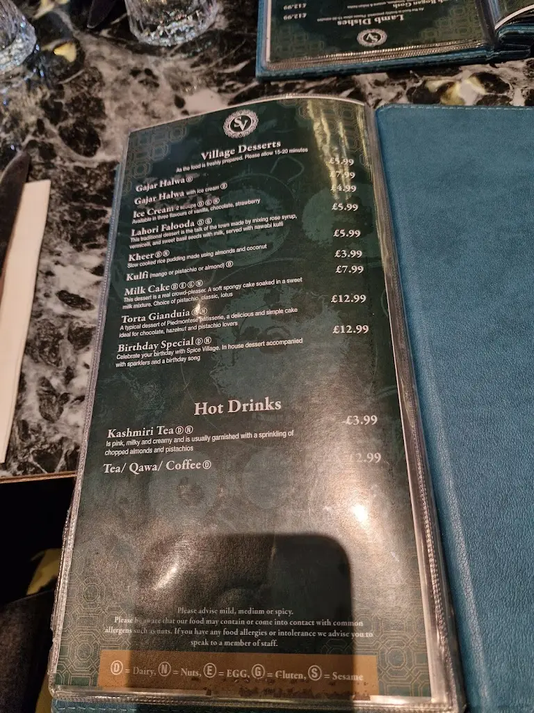 Menu_Spice Village Southall_Southall_imagen_2