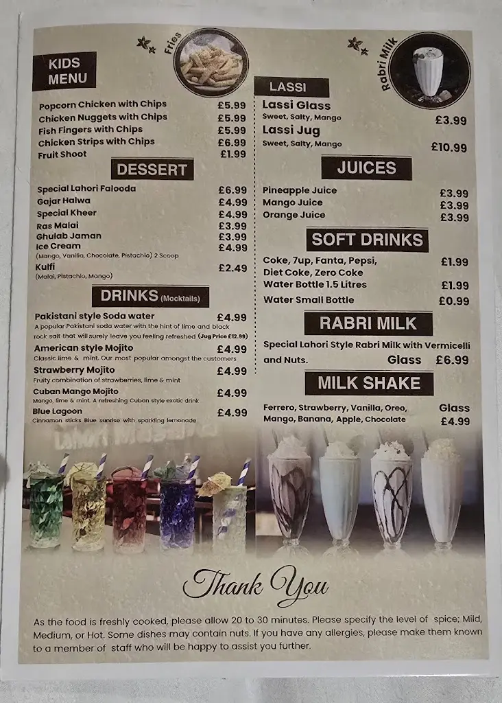 Menu_Lahori Masala Southall_Southall_image_2