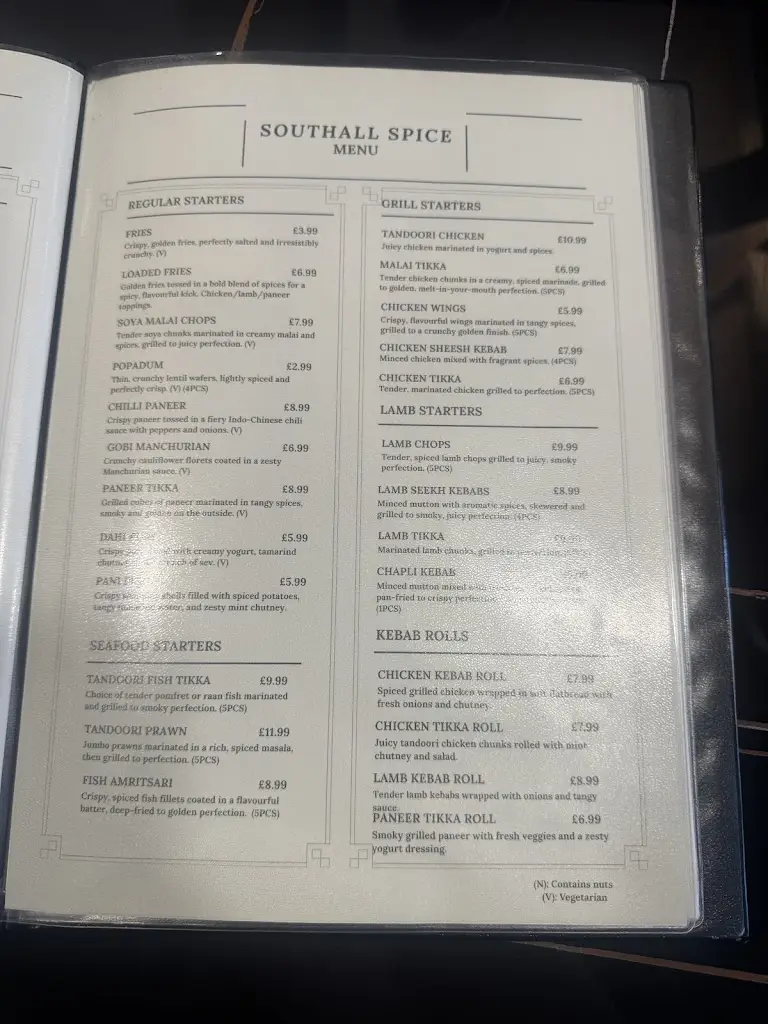 Menu_Southall Spice_Southall_image_2