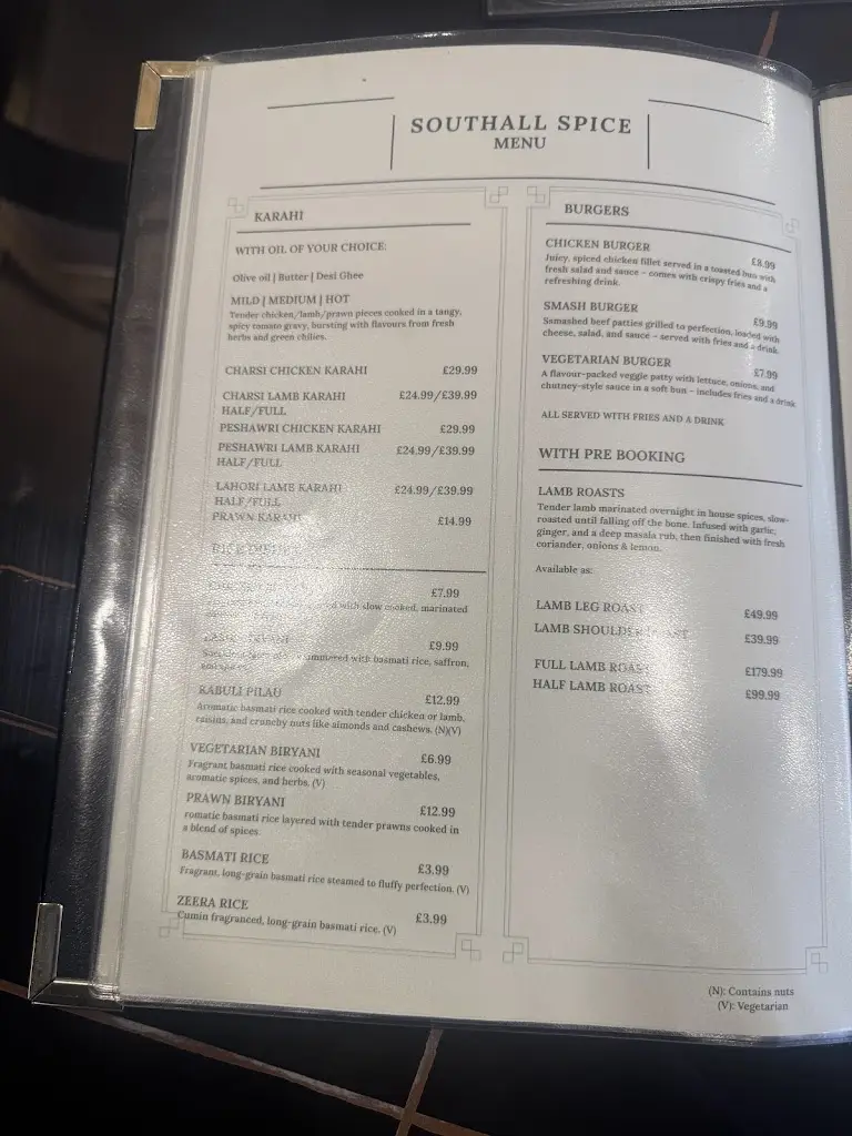 Menu_Southall Spice_Southall_image_3