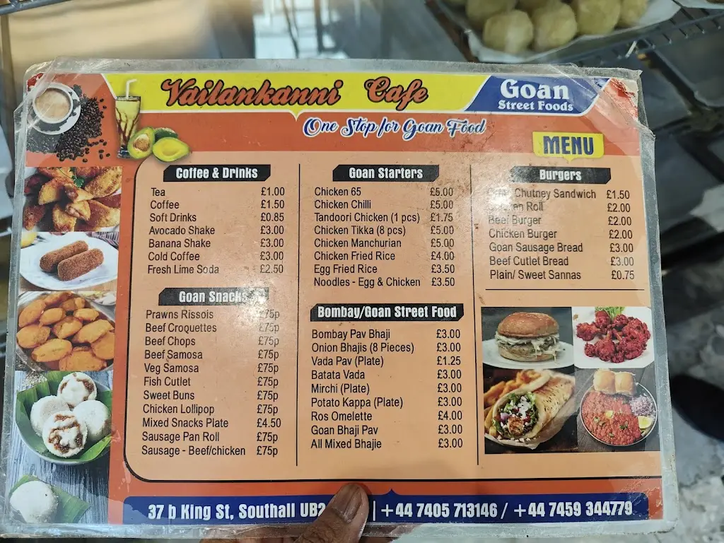 Menu_Vailankanni Cafe_Southall_image_1
