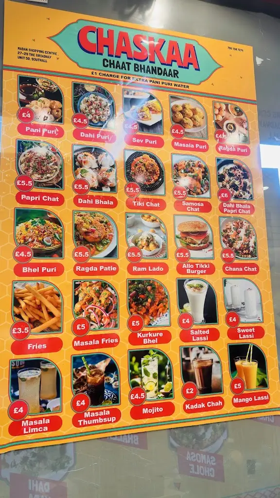 Menu_Chaskaa Chaat Bhandaar_Southall_image_3