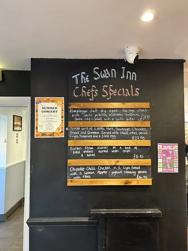 Menu_The Swan Inn Stalham_Stalham_image_2