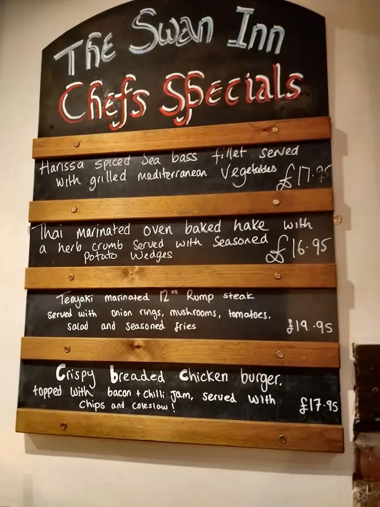 Menu_The Swan Inn Stalham_Stalham_image_4