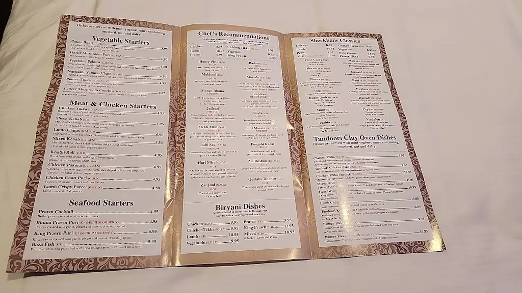 Menu_Sherkhan Of Alnwick_Alnwick_image_1