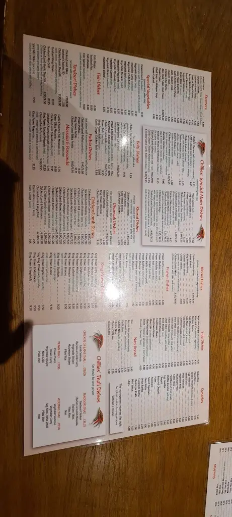 Menu_Chillies Southwick Brighton_Southwick_image_2